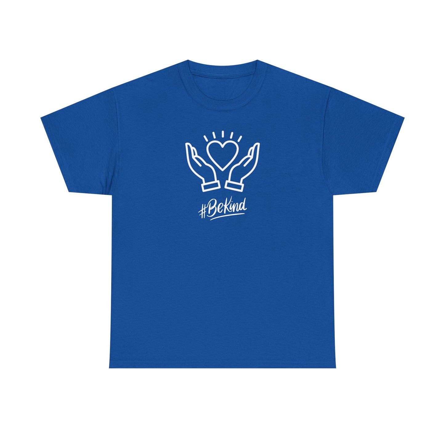 Motivational T-Shirt - #BeKind | Positive Vibes | Unisex Cotton Tee