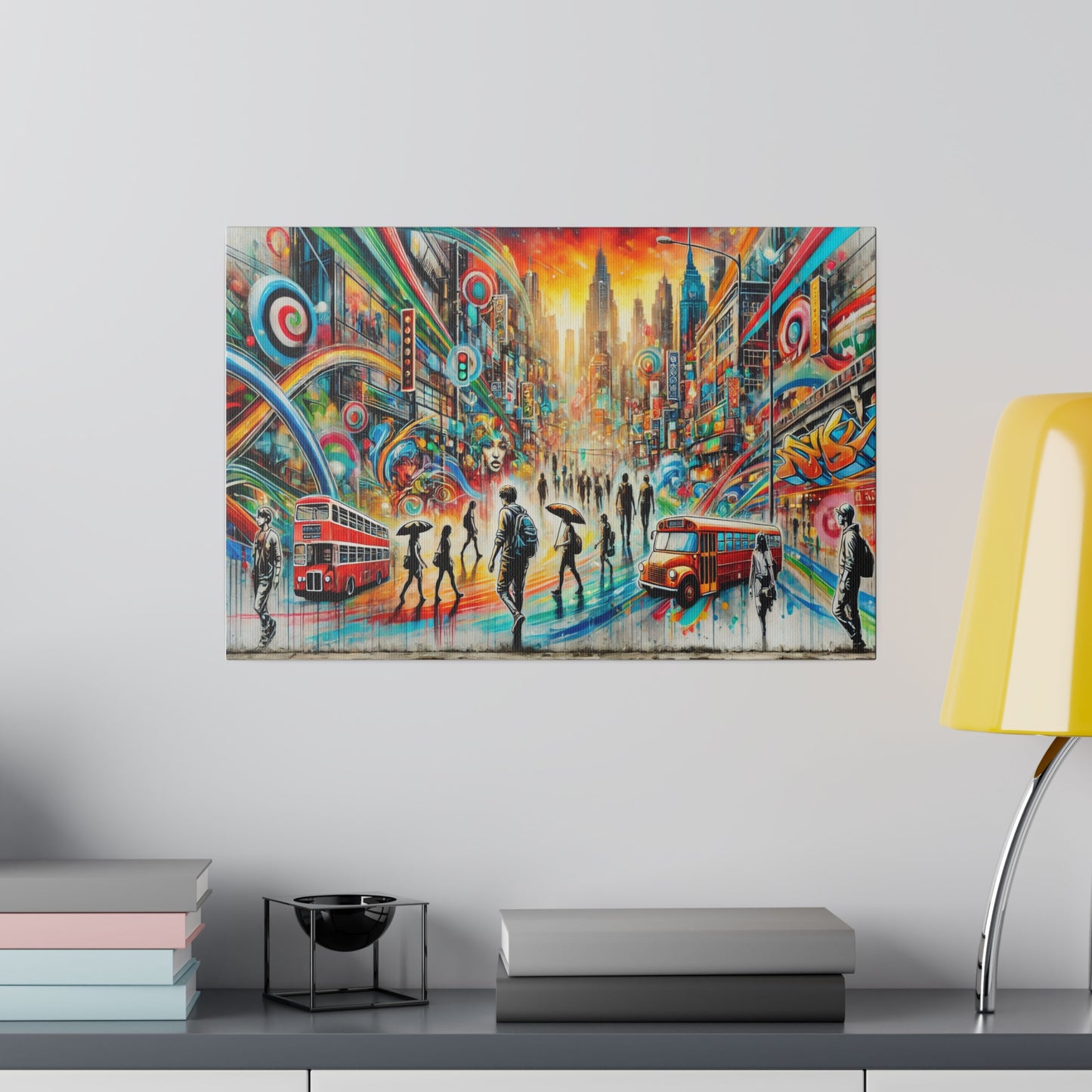 Velin - Star Jam Wall Art Matte Canvas, Stretched, 0.75"
