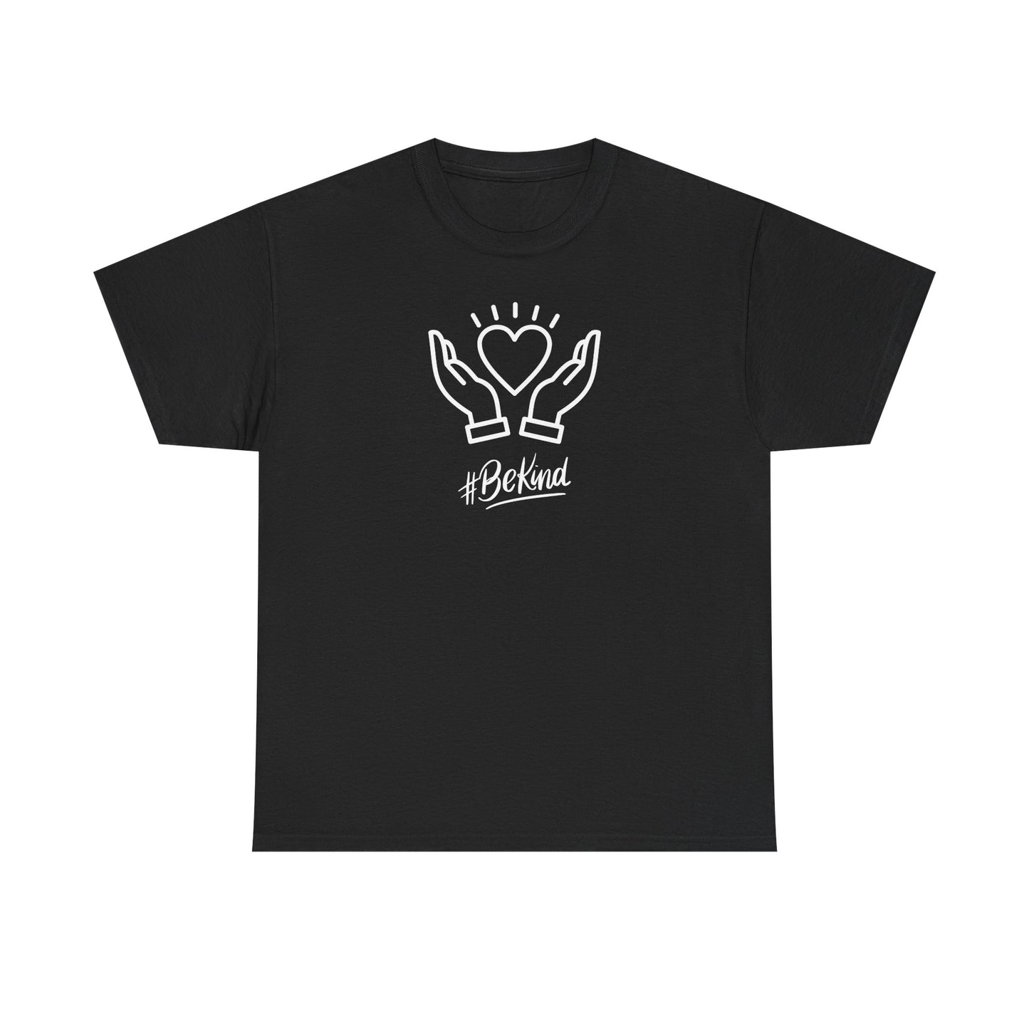 Motivational T-Shirt - #BeKind | Positive Vibes | Unisex Cotton Tee