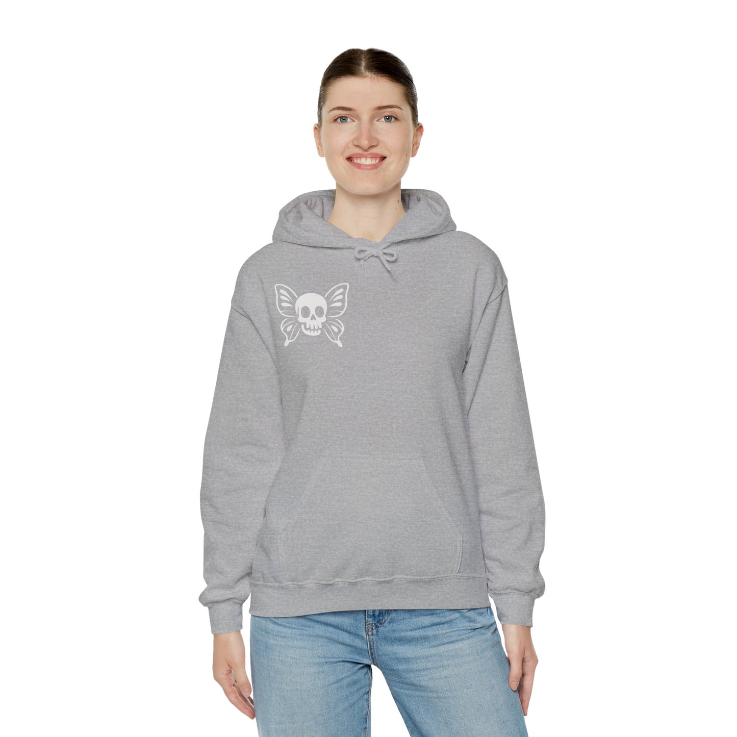 Pretty Skull Hoodie - Unisex Heavy Blend™ Sweatshirt