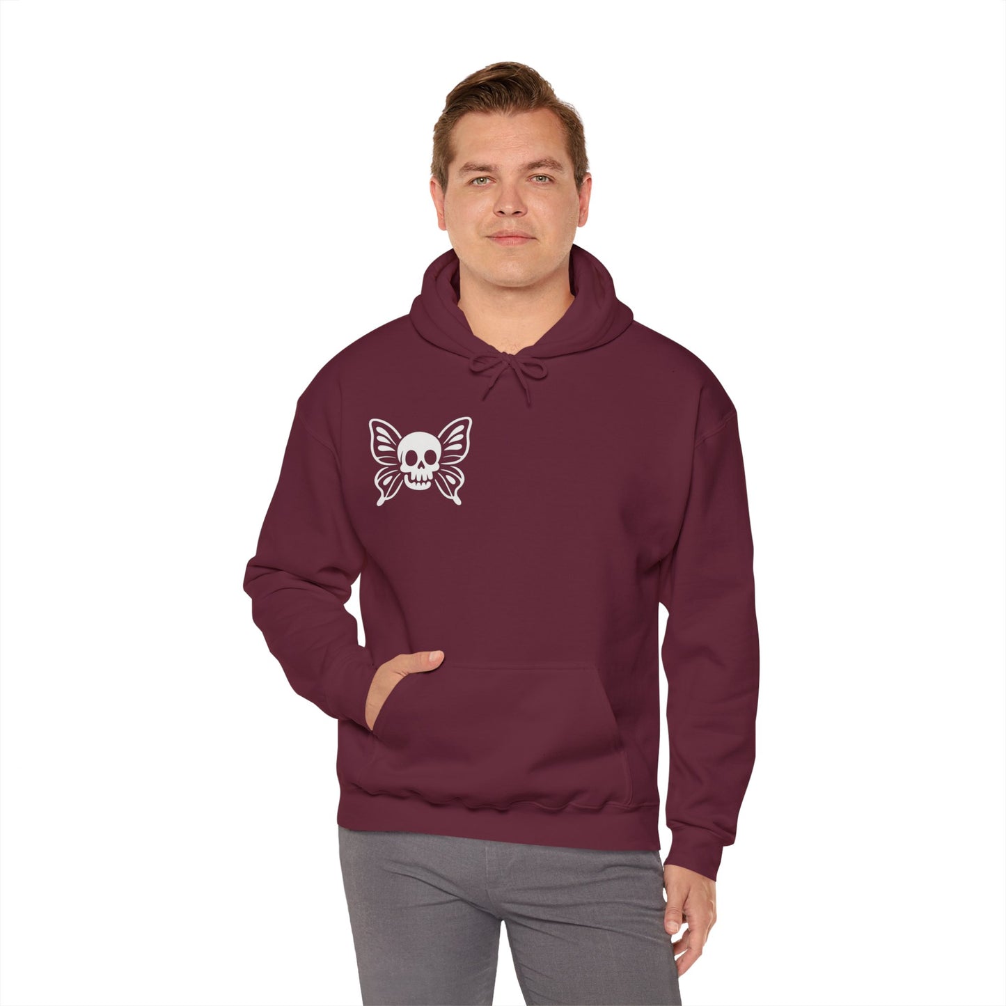Pretty Skull Hoodie - Unisex Heavy Blend™ Sweatshirt