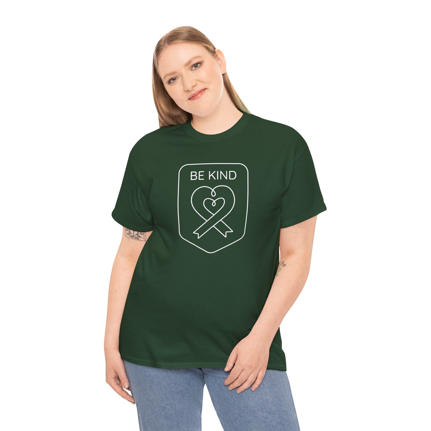 BeKind Knotted Heart Tee