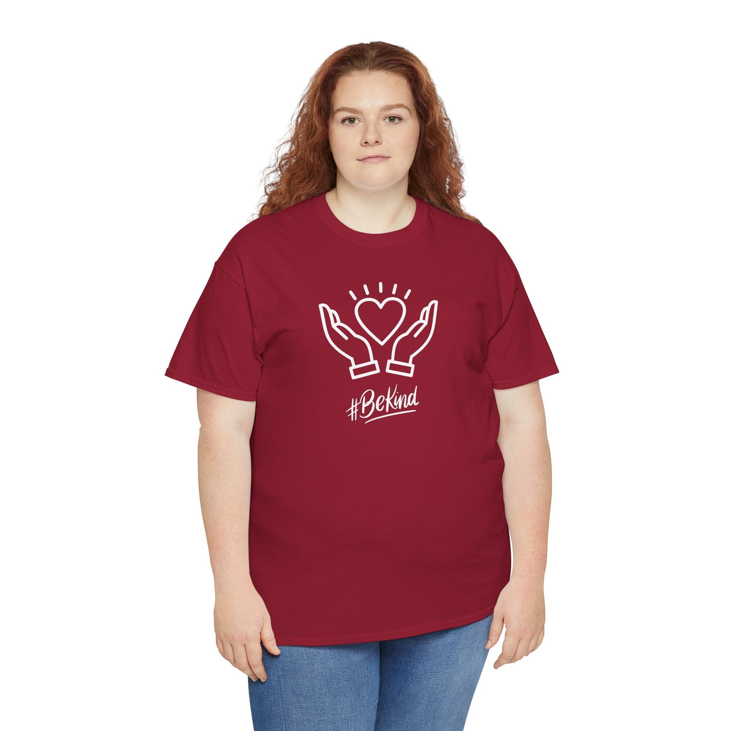 Motivational T-Shirt - #BeKind | Positive Vibes | Unisex Cotton Tee