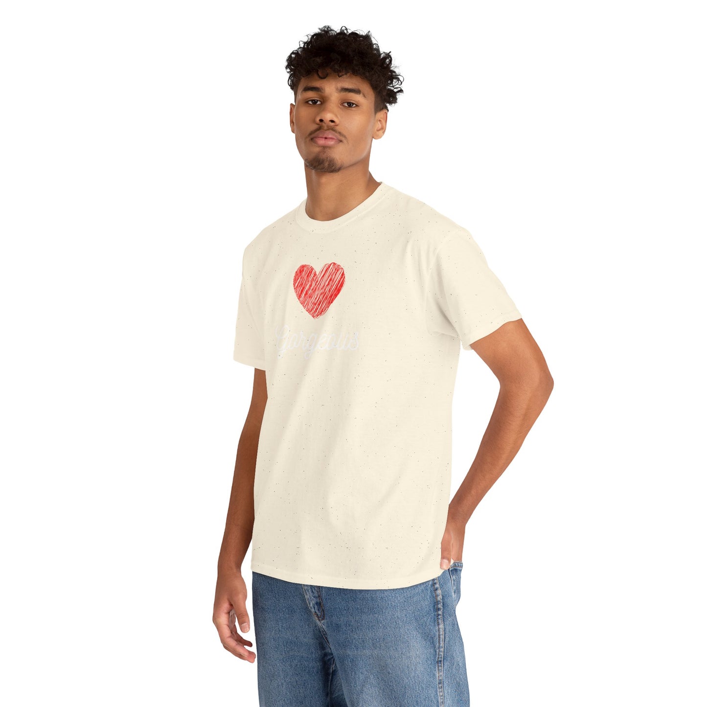 Gorgeous Heart Unisex Tee - Gorgeous Design