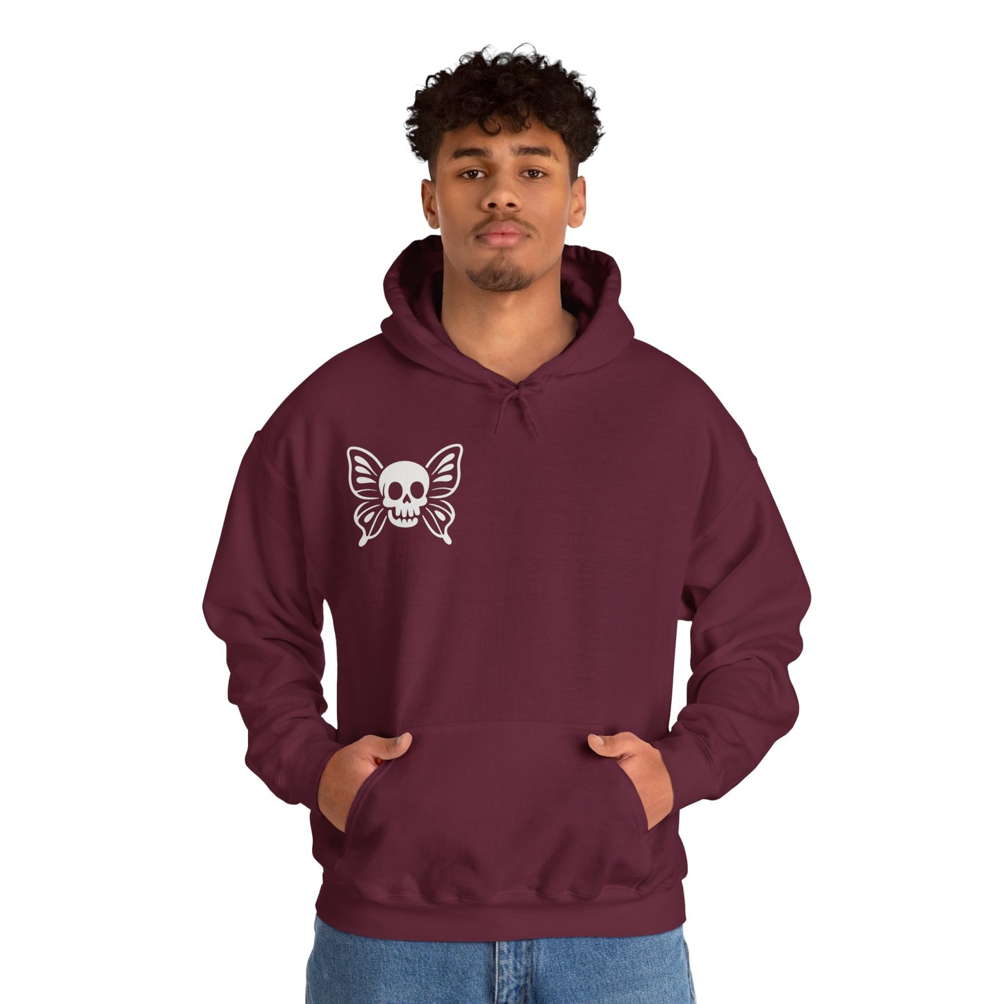 Pretty Skull Hoodie - Unisex Heavy Blend™ Sweatshirt