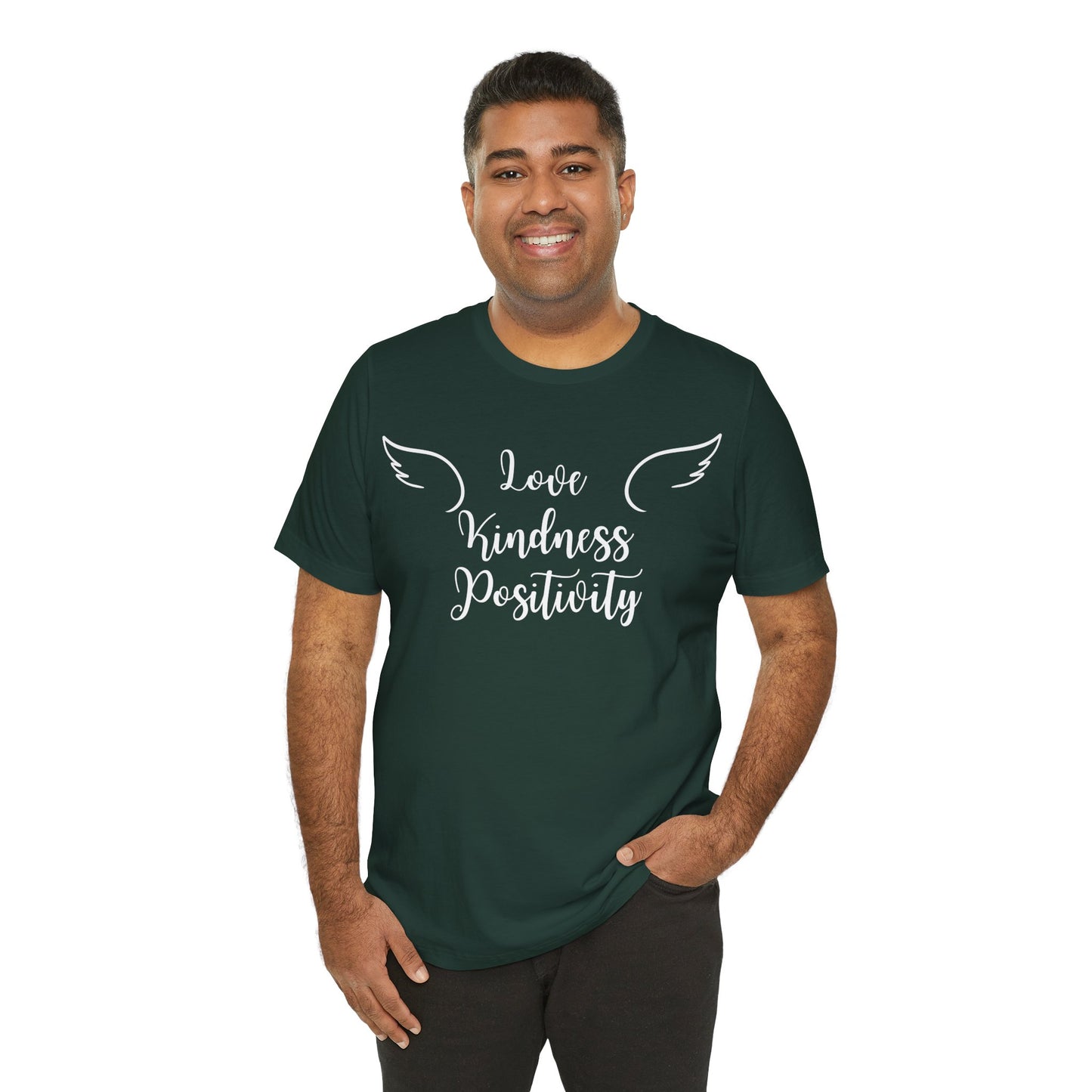 Love Kindness Positivity Angel Tee