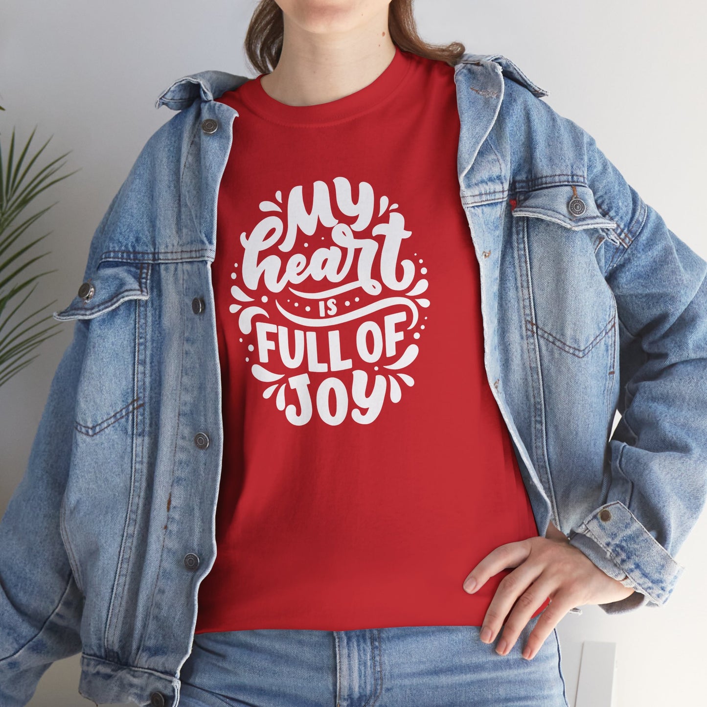 'My Heart Is Full Of Joy' Unisex Tee