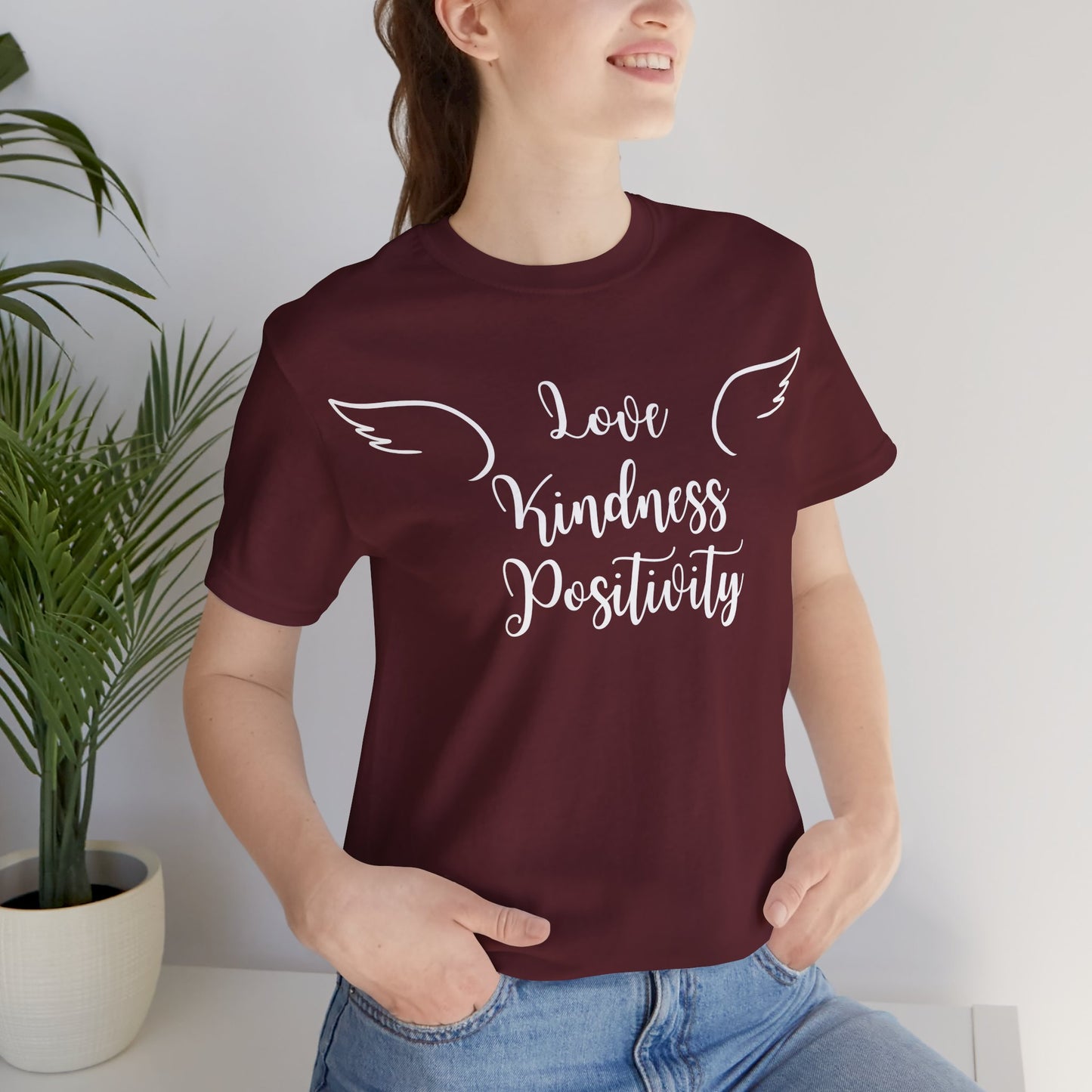 Love Kindness Positivity Angel Tee