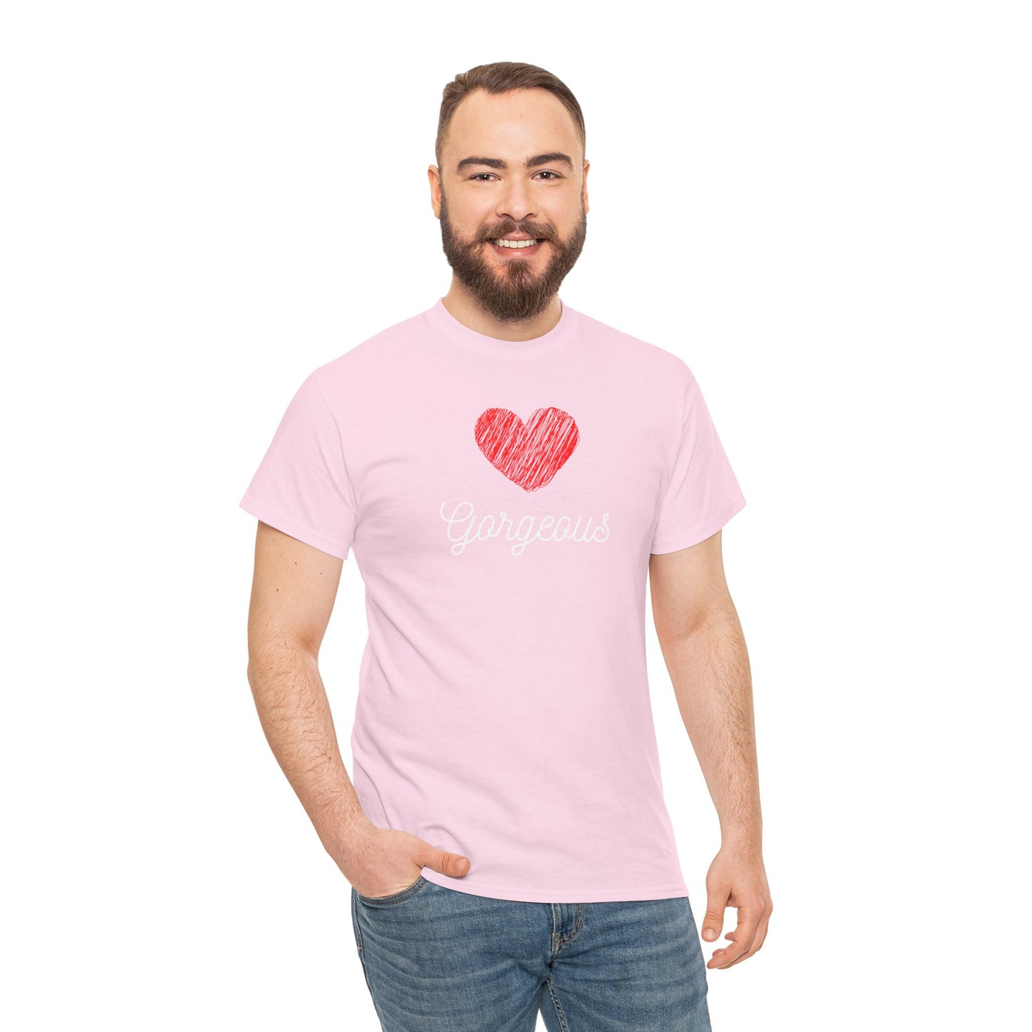 Gorgeous Heart Unisex Tee - Gorgeous Design