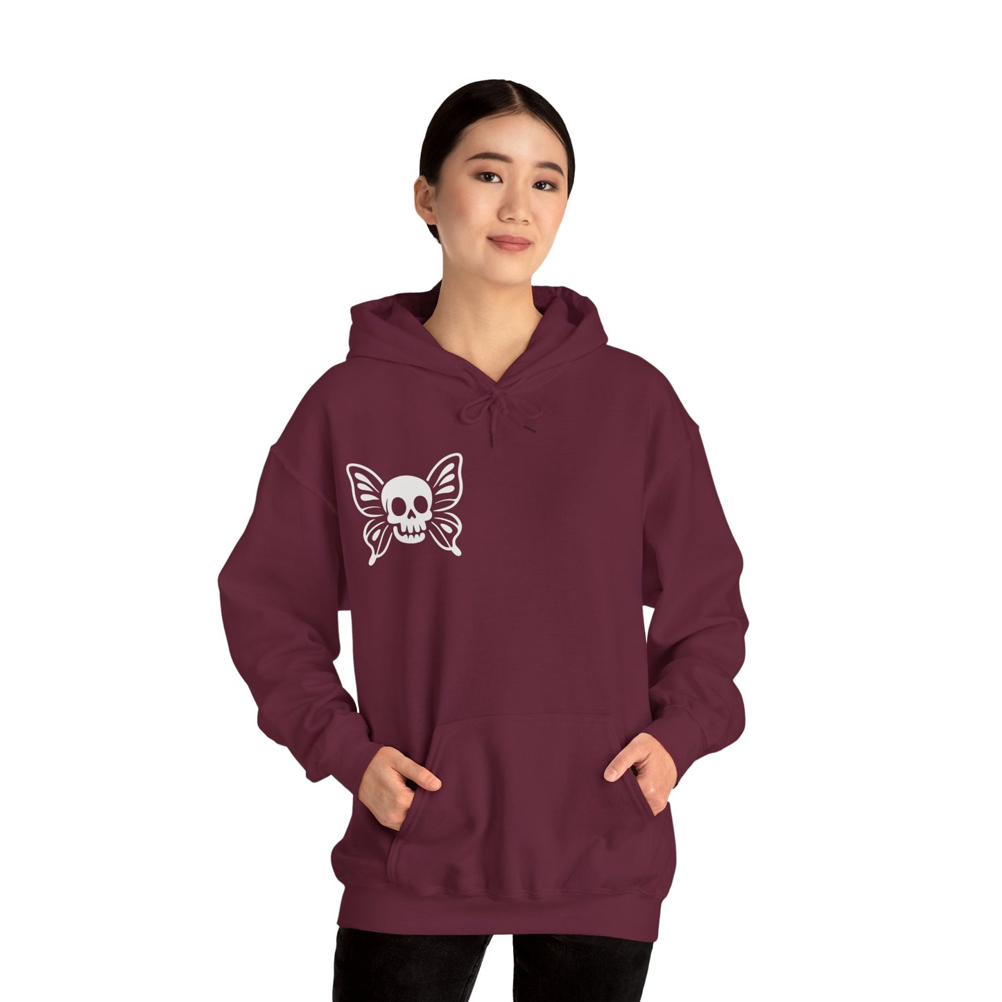 Pretty Skull Hoodie - Unisex Heavy Blend™ Sweatshirt