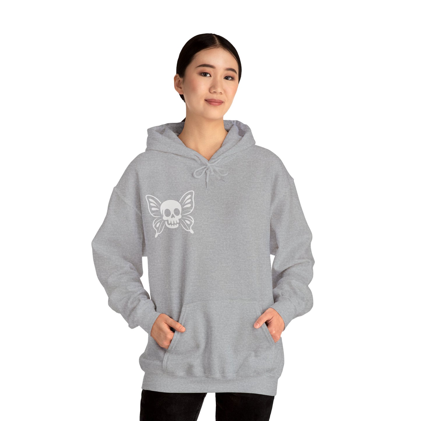 Pretty Skull Hoodie - Unisex Heavy Blend™ Sweatshirt
