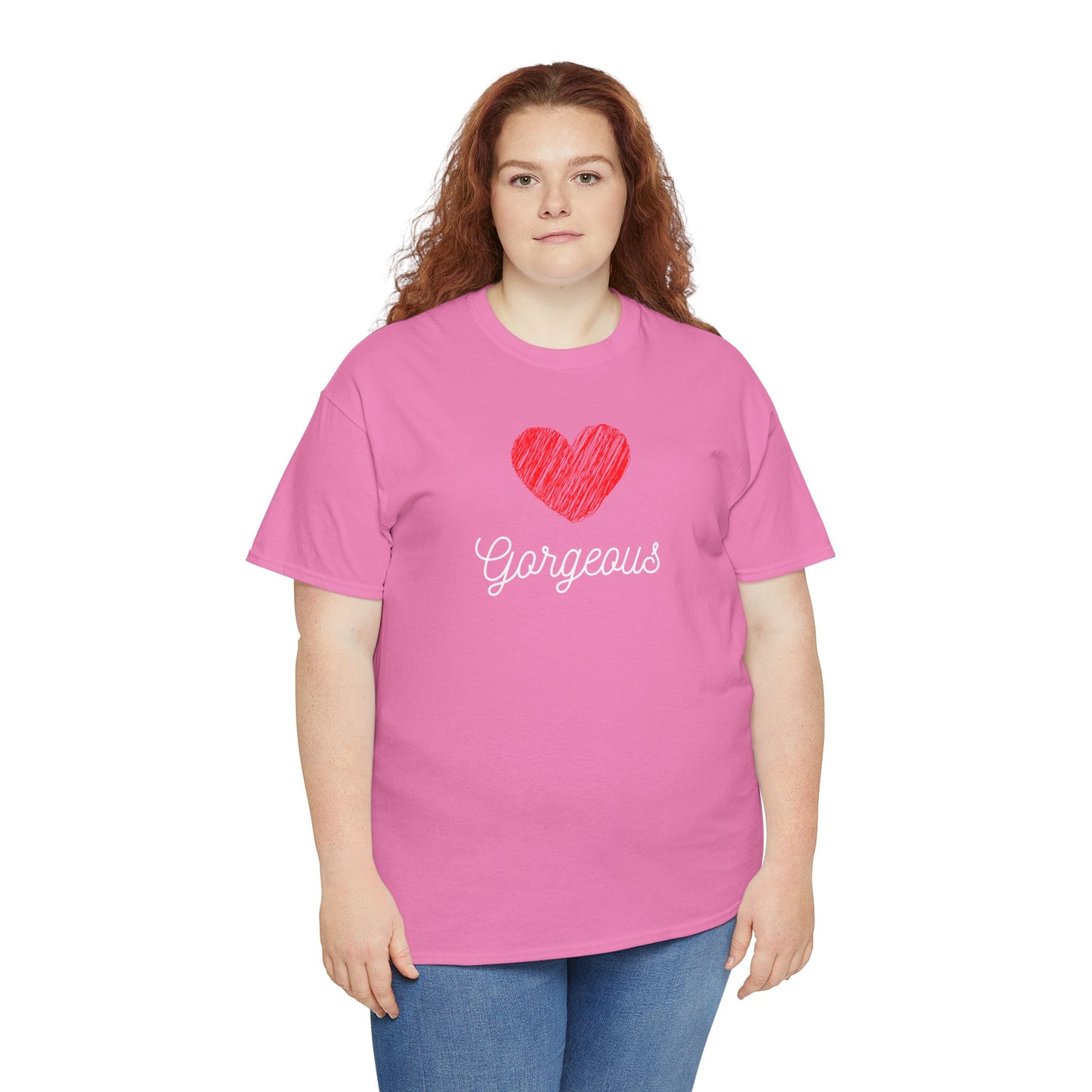Gorgeous Heart Unisex Tee - Gorgeous Design