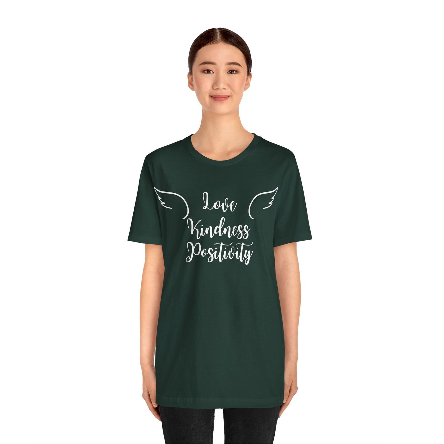 Love Kindness Positivity Angel Tee