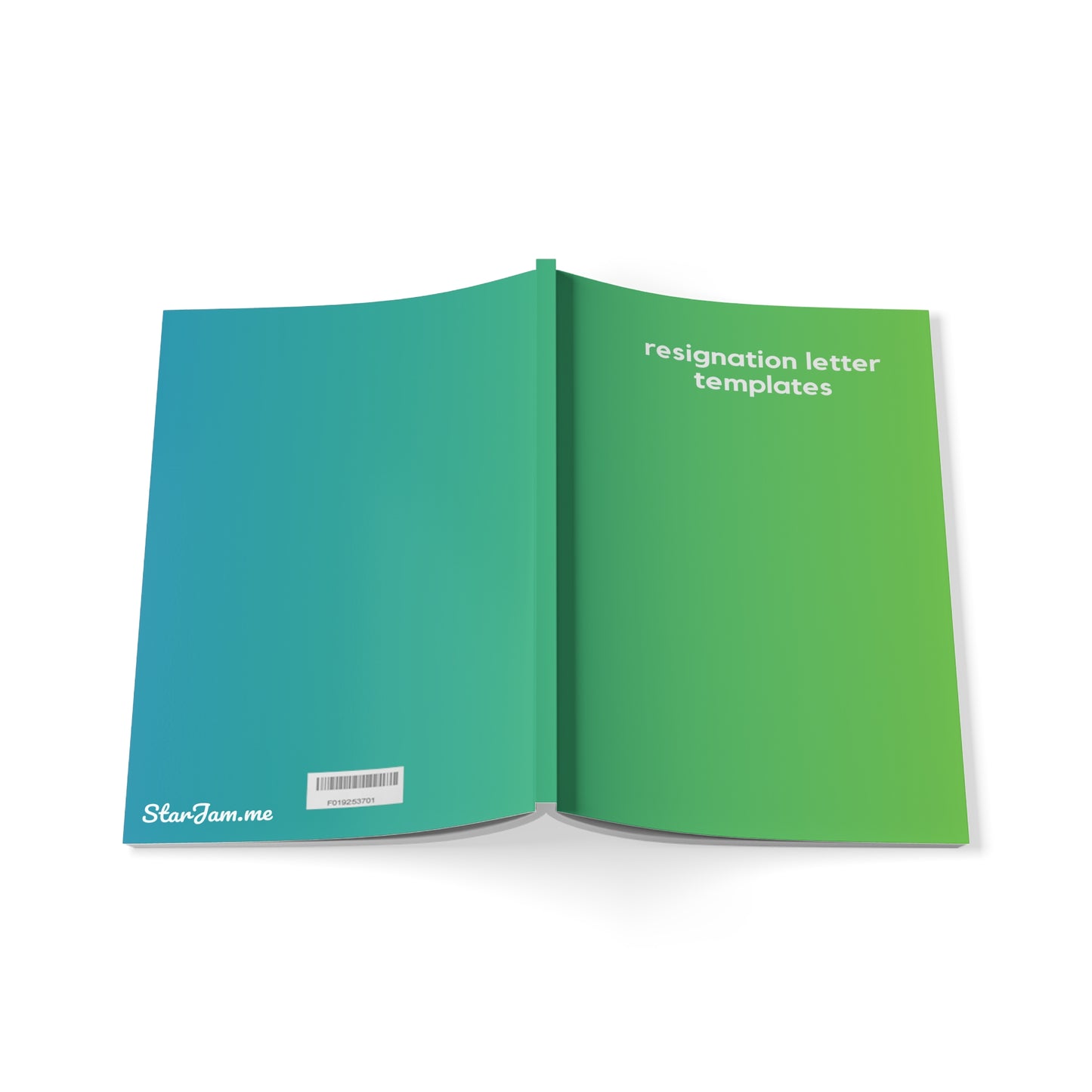 Resignation Letter - Naughty Pads - Green A5 Soft Cover Journal