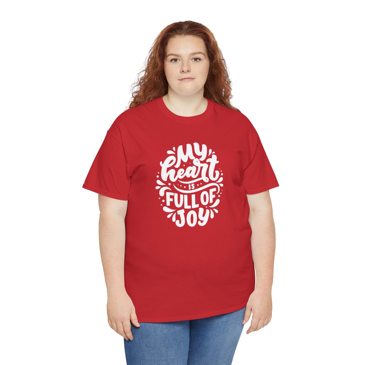 'My Heart Is Full Of Joy' Unisex Tee