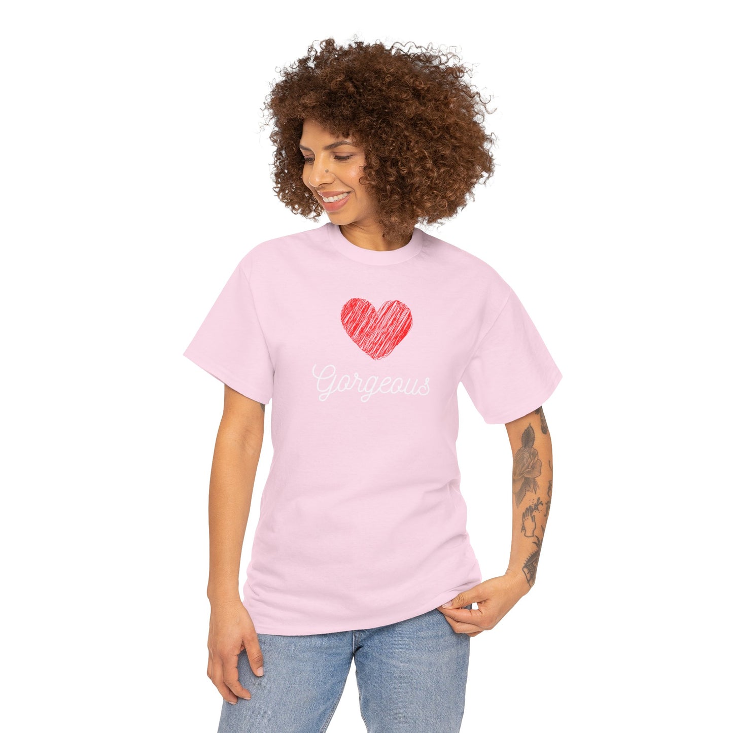 Gorgeous Heart Unisex Tee - Gorgeous Design