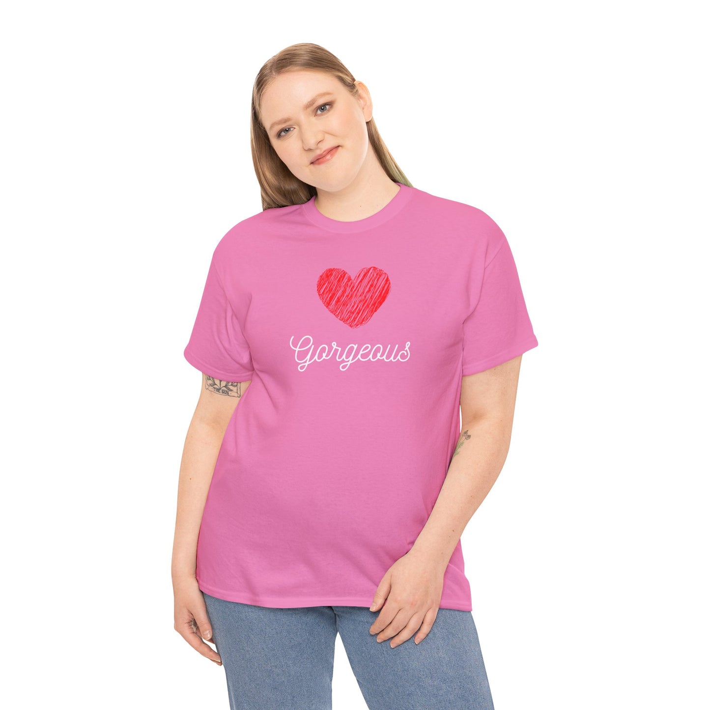 Gorgeous Heart Unisex Tee - Gorgeous Design
