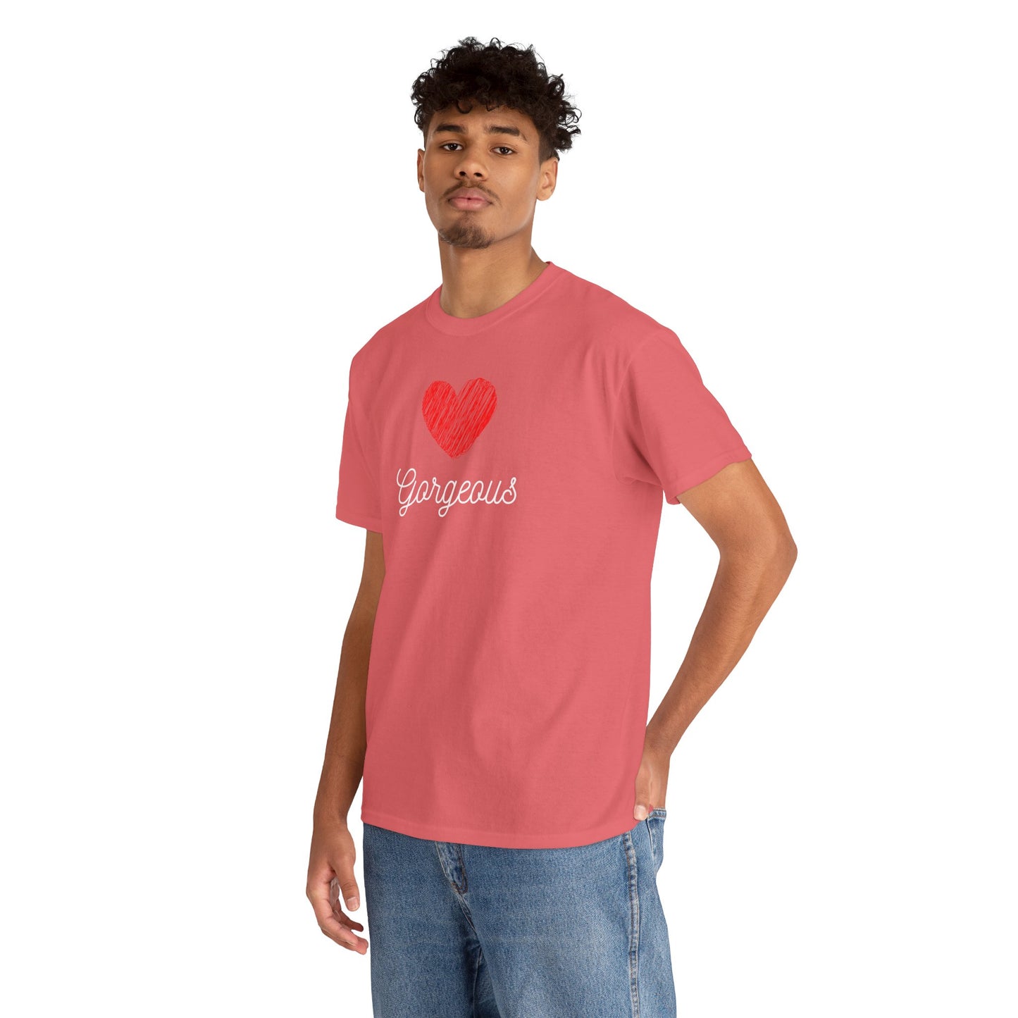 Gorgeous Heart Unisex Tee - Gorgeous Design