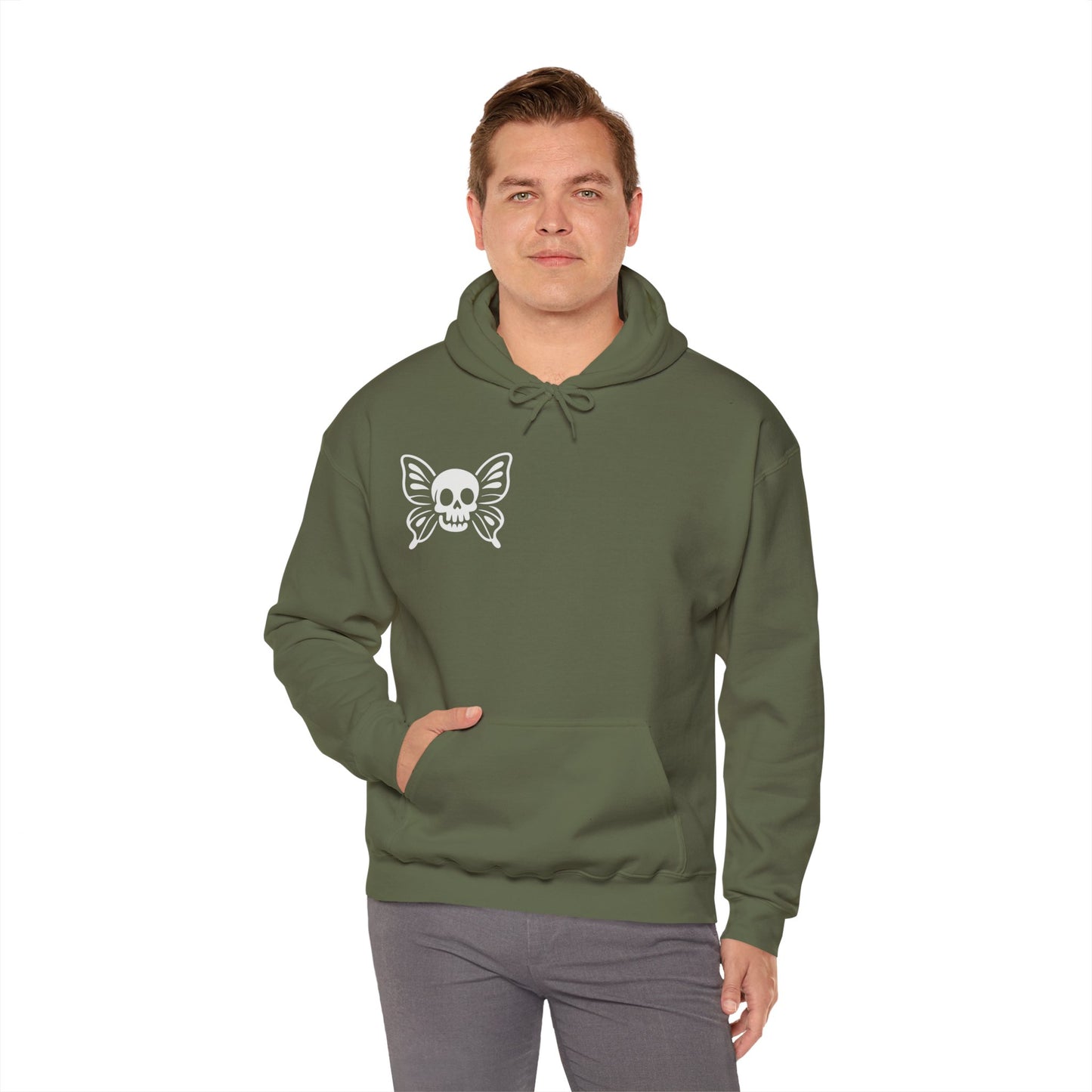 Pretty Skull Hoodie - Unisex Heavy Blend™ Sweatshirt