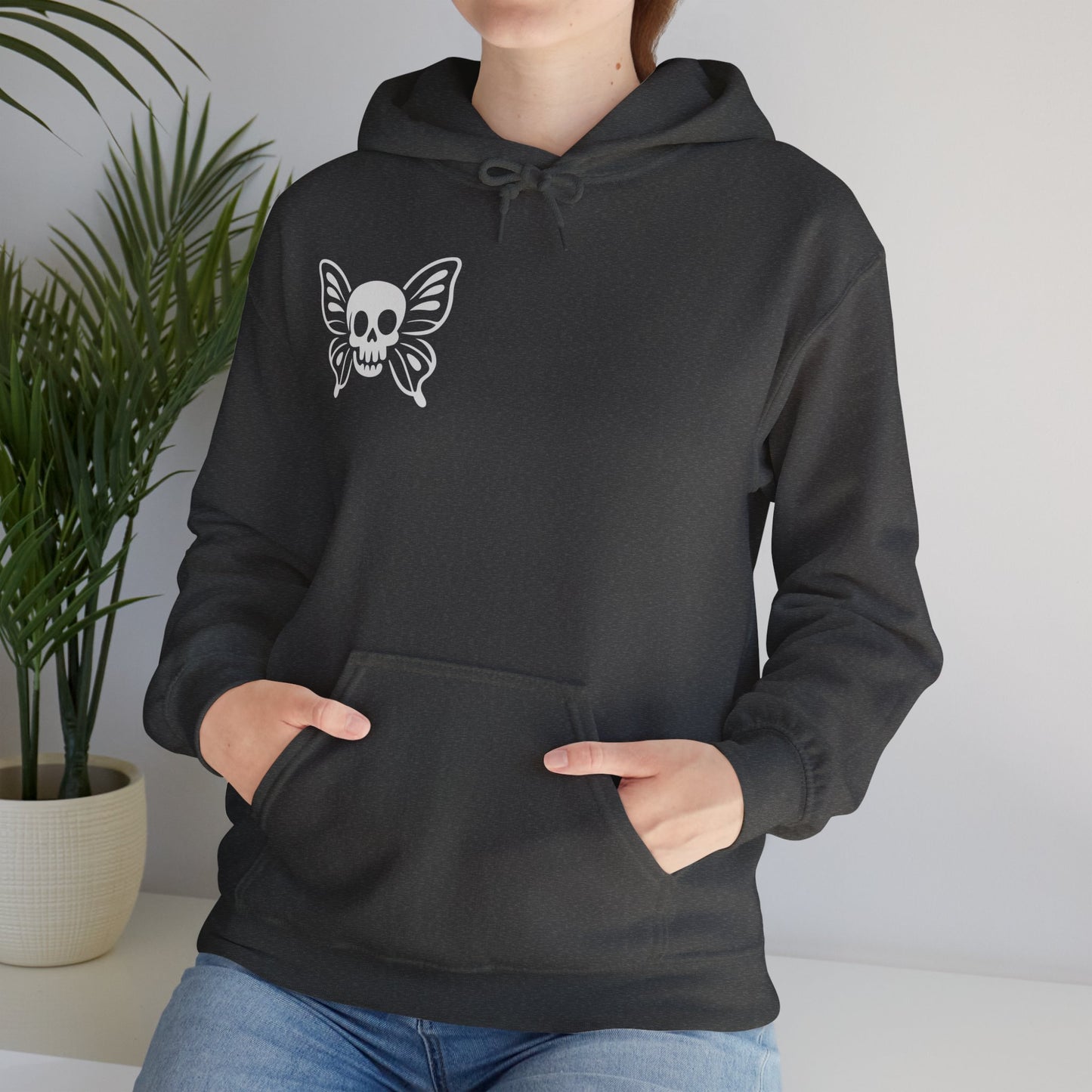 Pretty Skull Hoodie - Unisex Heavy Blend™ Sweatshirt