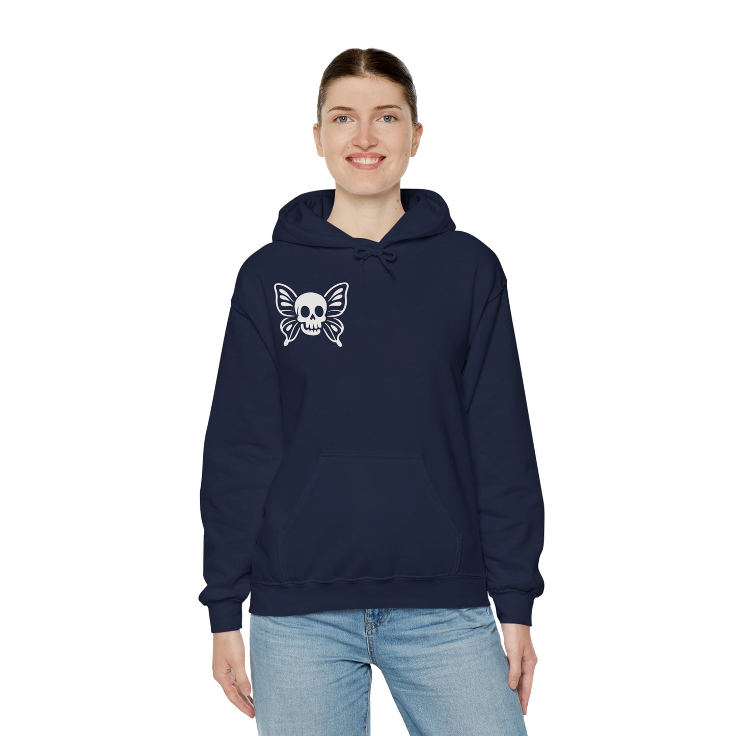 Pretty Skull Hoodie - Unisex Heavy Blend™ Sweatshirt