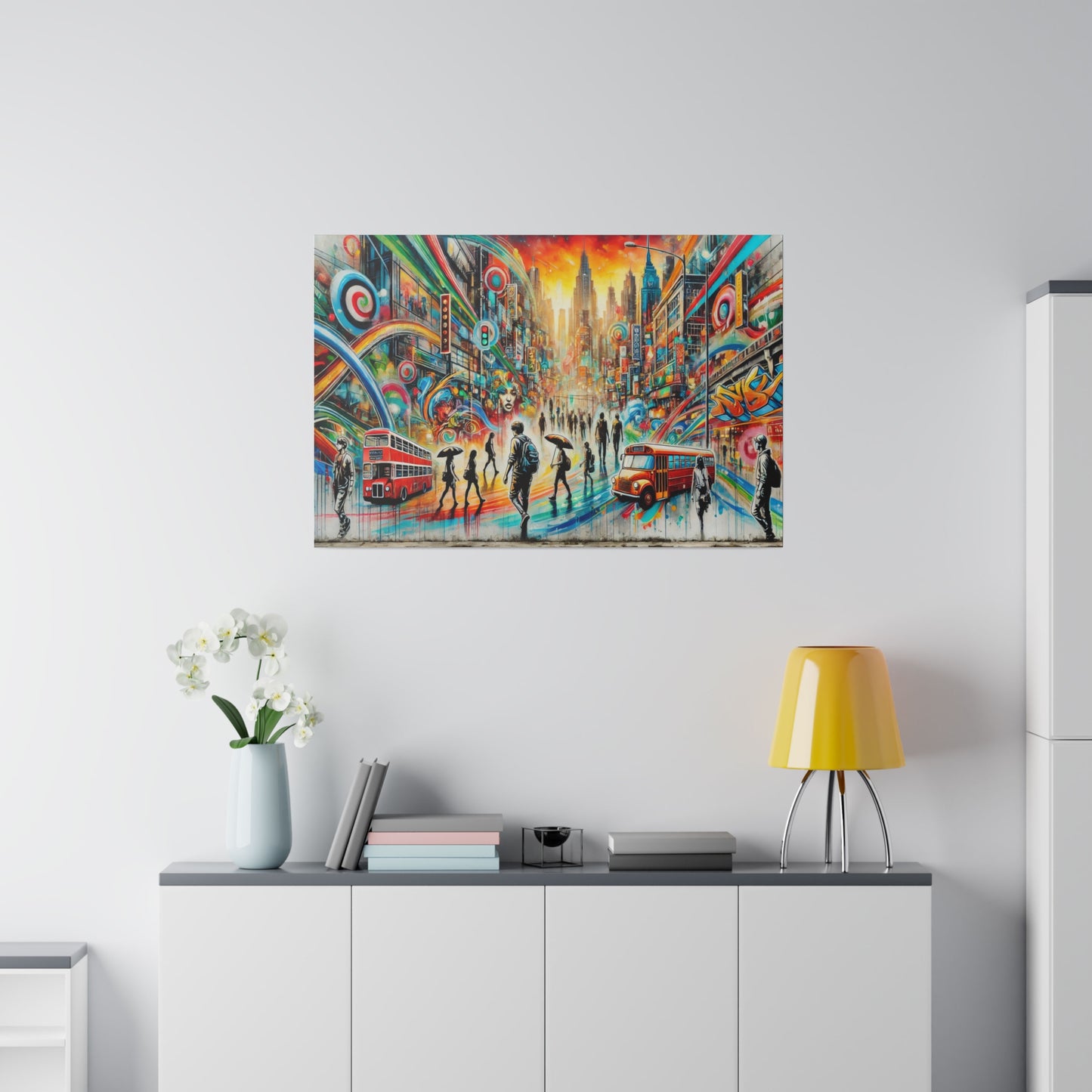 Velin - Star Jam Wall Art Matte Canvas, Stretched, 0.75"
