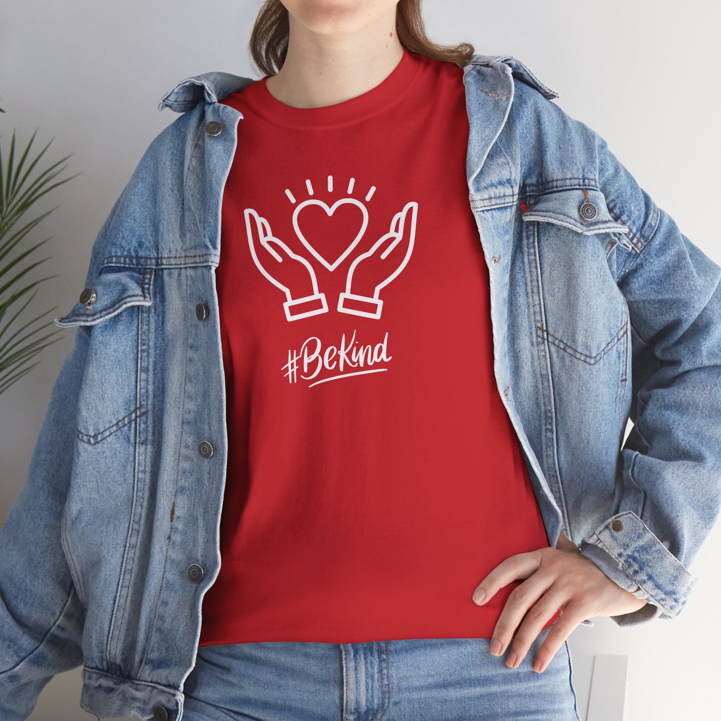 Motivational T-Shirt - #BeKind | Positive Vibes | Unisex Cotton Tee