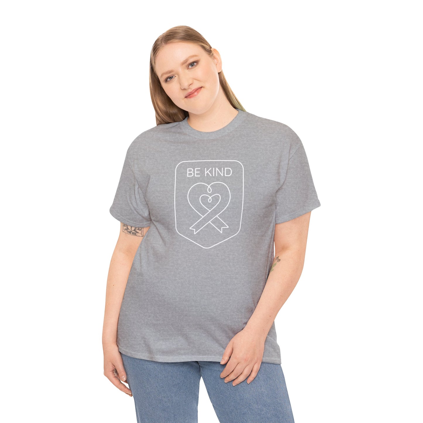 BeKind Knotted Heart Tee