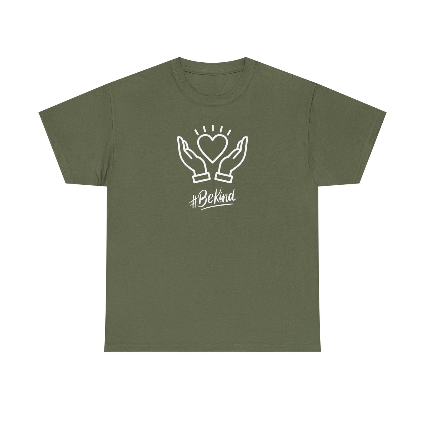 Motivational T-Shirt - #BeKind | Positive Vibes | Unisex Cotton Tee