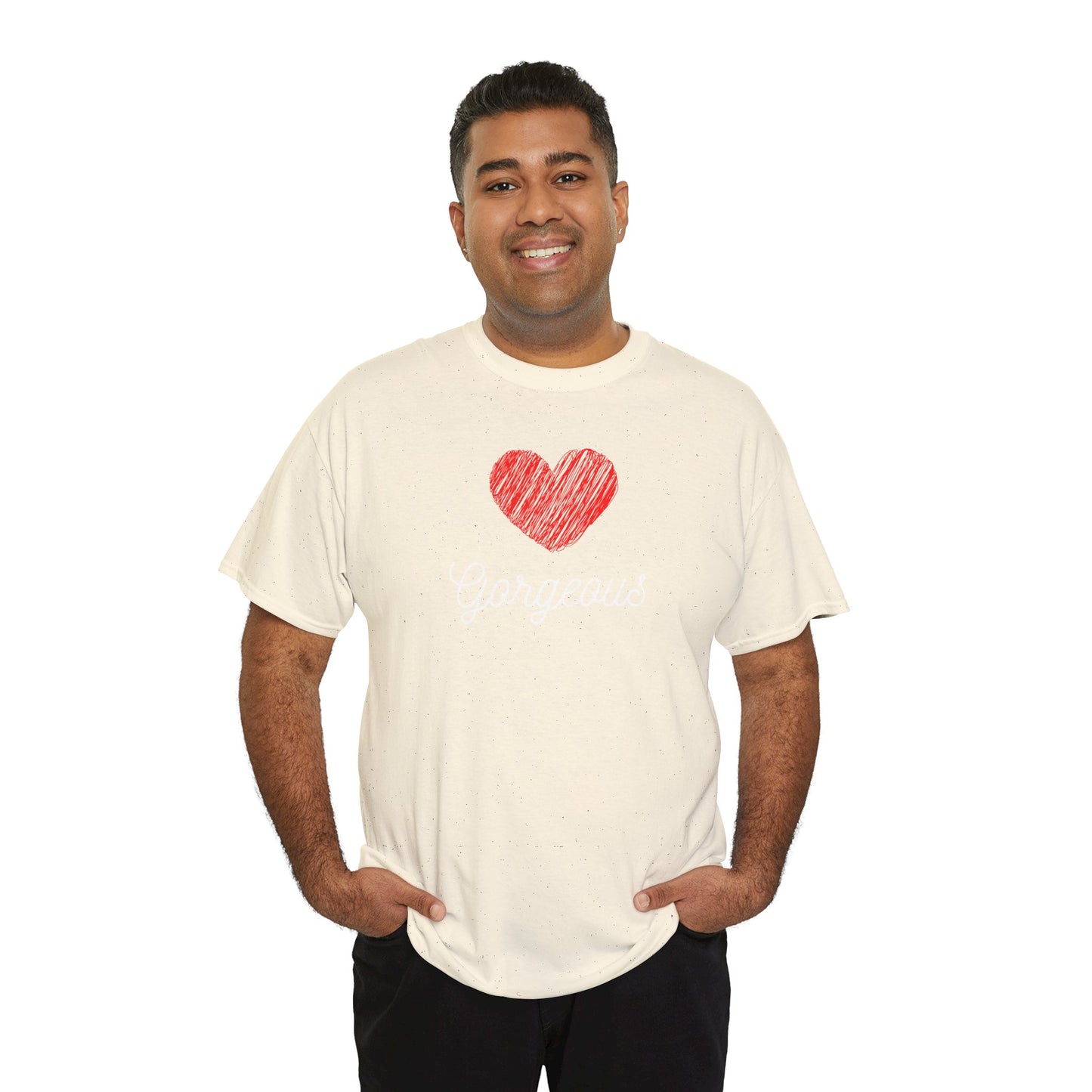 Gorgeous Heart Unisex Tee - Gorgeous Design