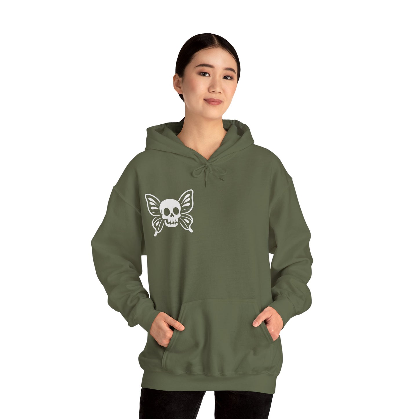 Pretty Skull Hoodie - Unisex Heavy Blend™ Sweatshirt
