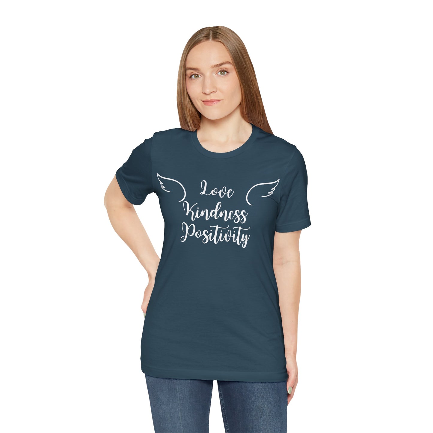 Love Kindness Positivity Angel Tee