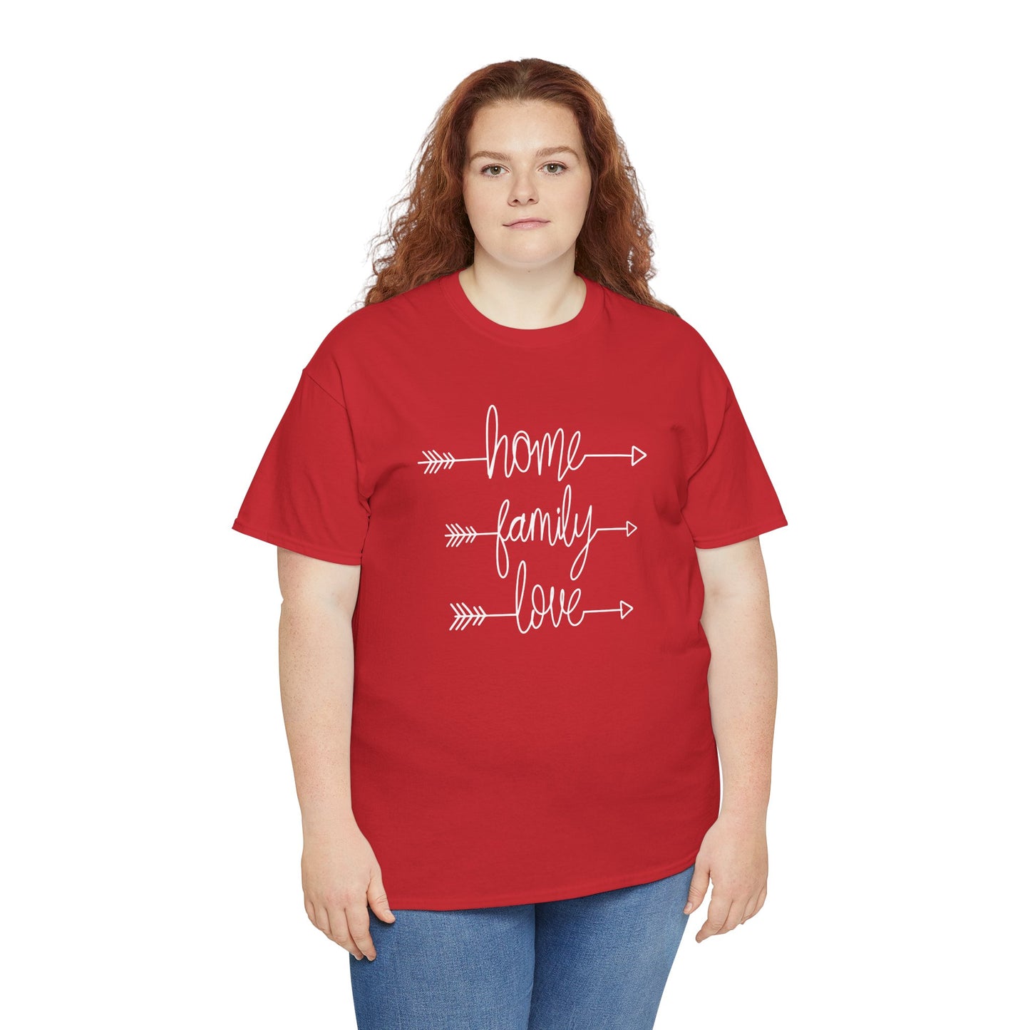 Home Family Love Motivational Tee