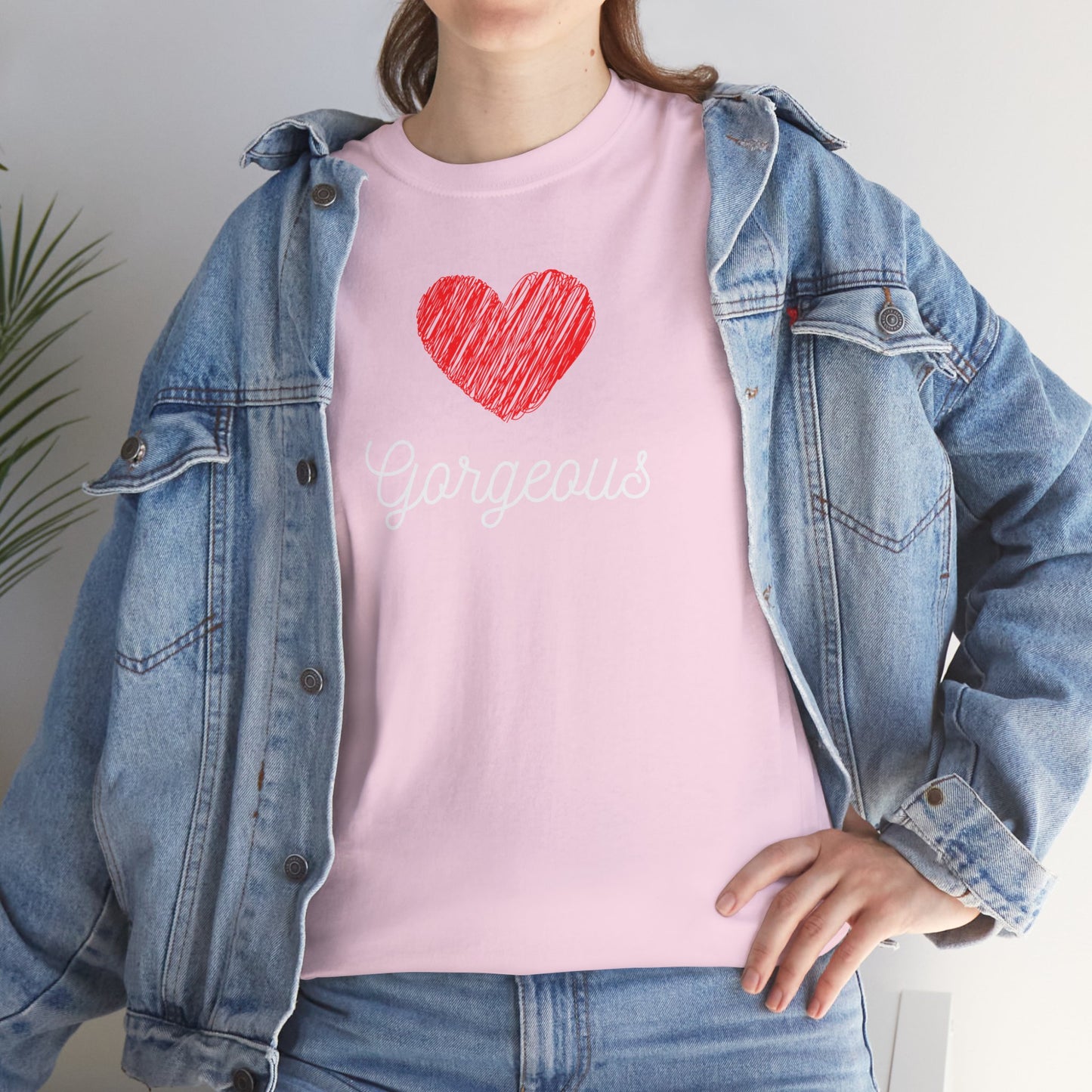 Gorgeous Heart Unisex Tee - Gorgeous Design