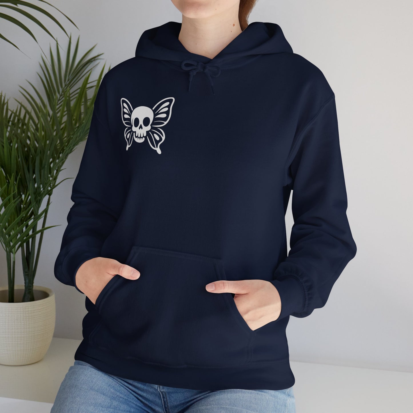 Pretty Skull Hoodie - Unisex Heavy Blend™ Sweatshirt