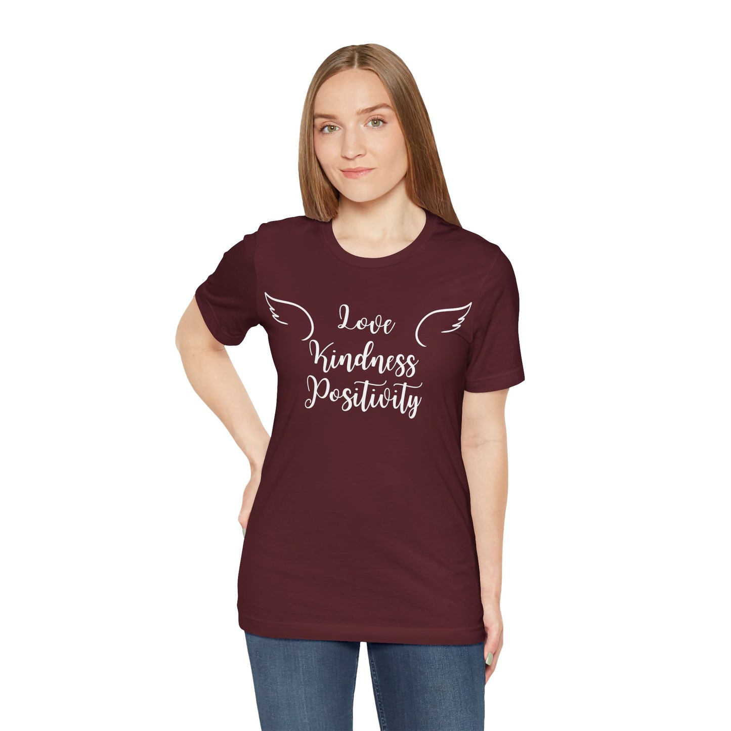 Love Kindness Positivity Angel Tee