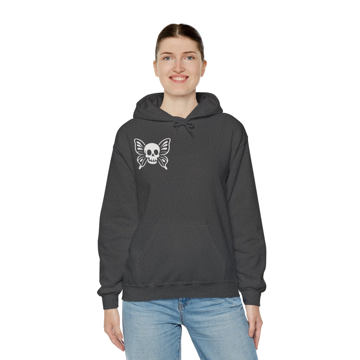 Pretty Skull Hoodie - Unisex Heavy Blend™ Sweatshirt