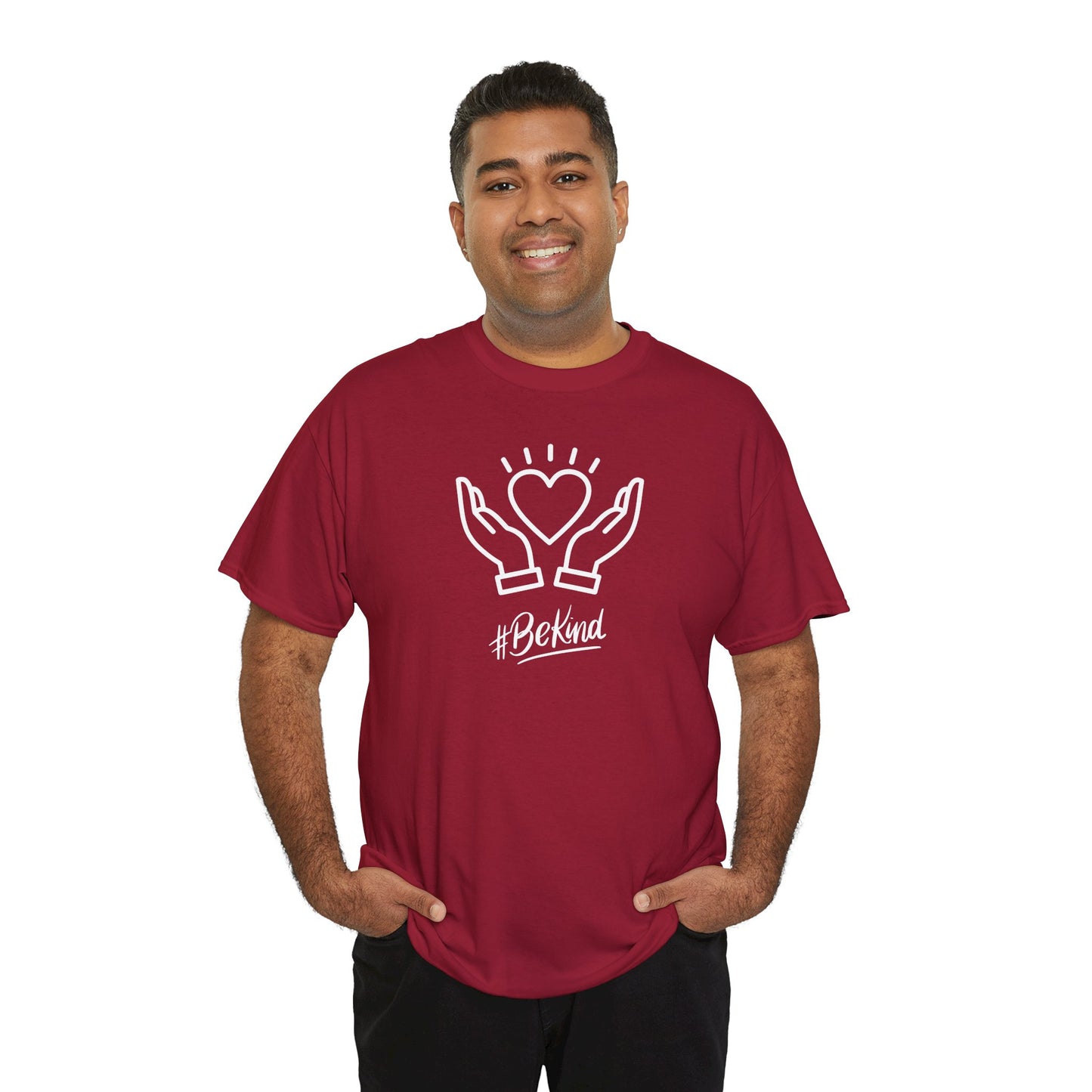 Motivational T-Shirt - #BeKind | Positive Vibes | Unisex Cotton Tee