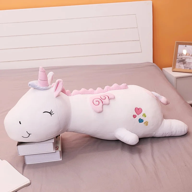Giant Soft Toy Unicorn Angel Pillow