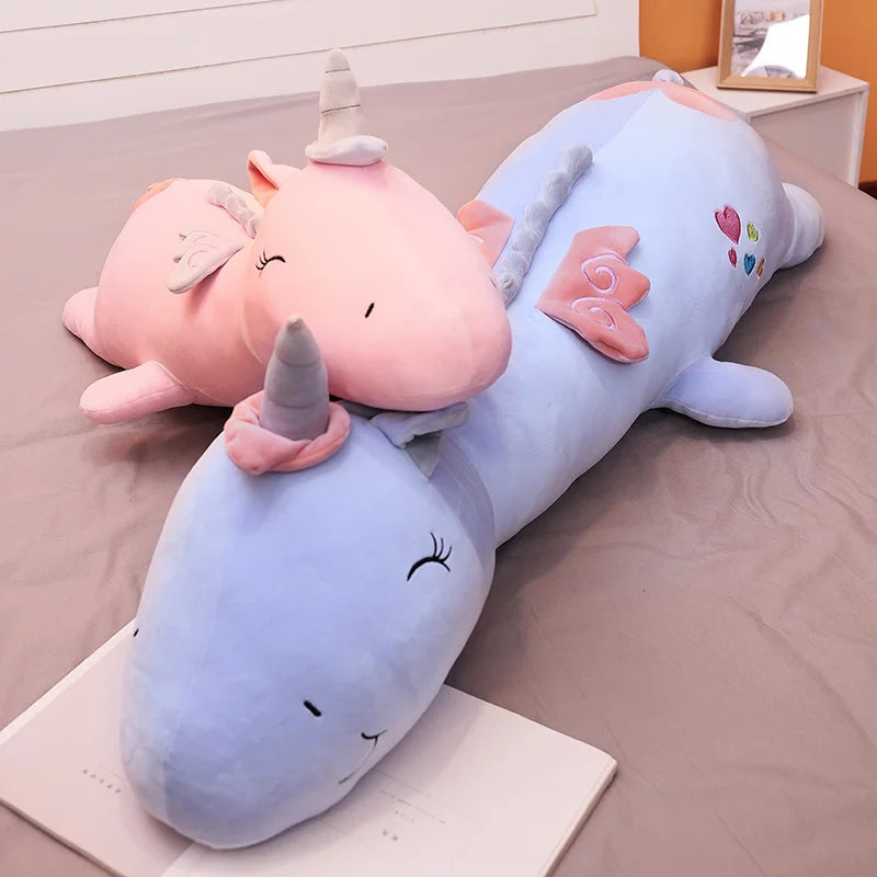 Giant Soft Toy Unicorn Angel Pillow