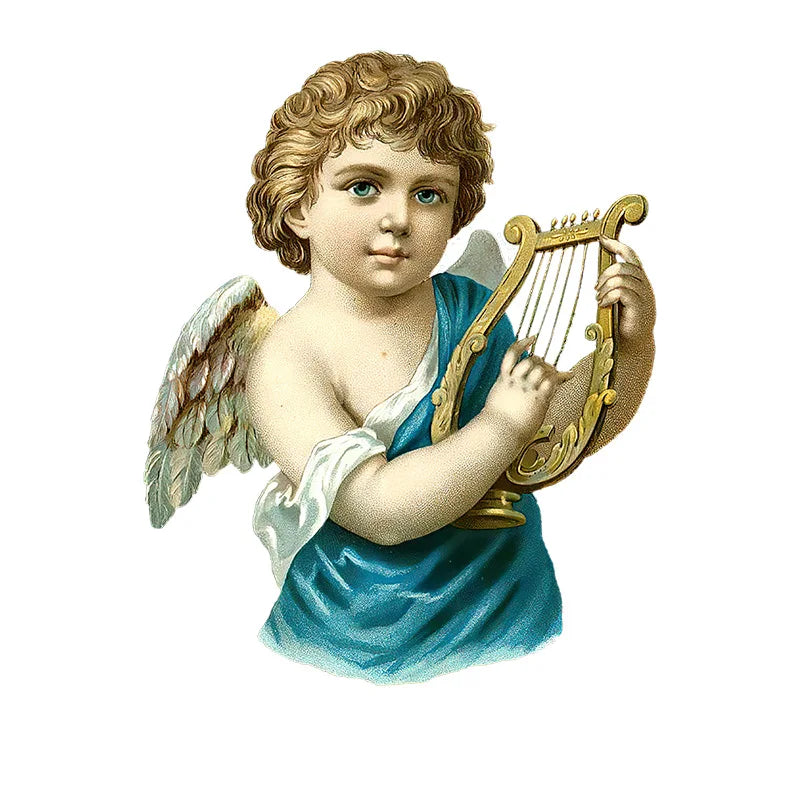 Three Ratels Classic European Angel Oil Painting