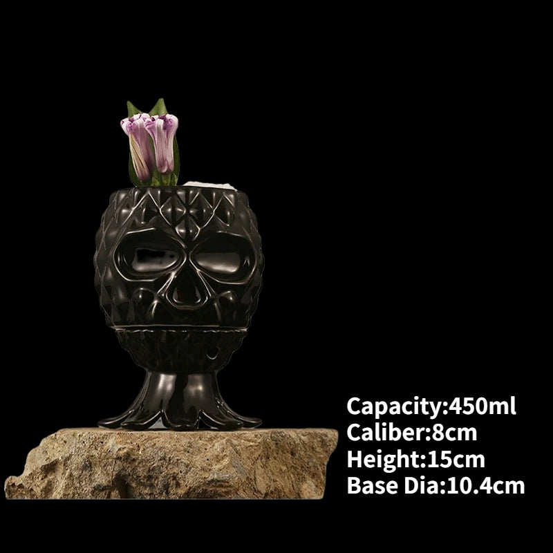 Ceramic Tiki Party Mugs