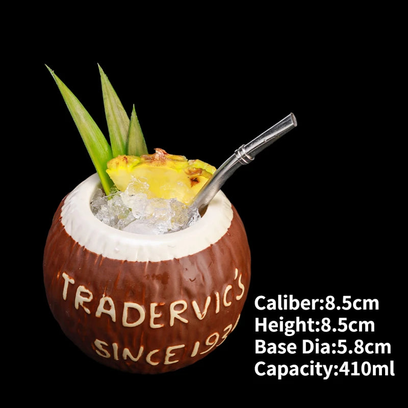 Ceramic Tiki Party Mugs