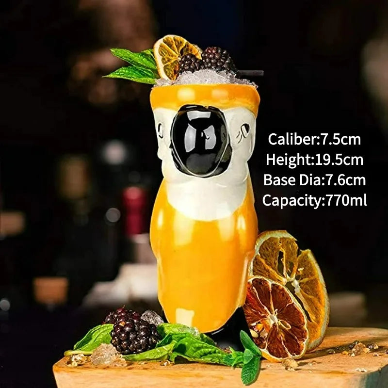 Ceramic Tiki Party Mugs