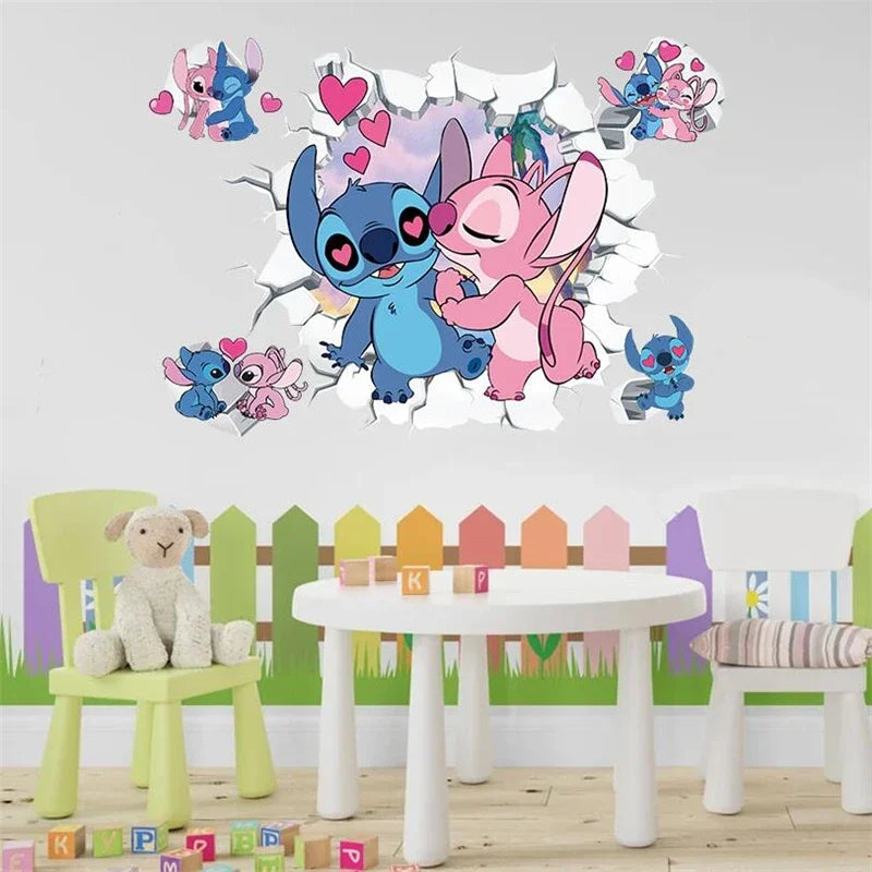 Lilo & Stitch Wall Mural Stickers
