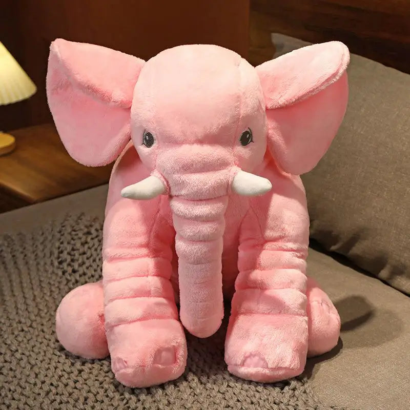 Animal Plush Elephant Pillow Pet – Soft Stuffed Pillow Toy for Kids XL (60cm)