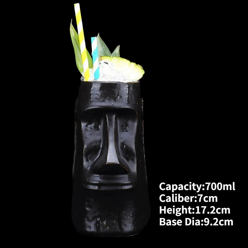 Ceramic Tiki Party Mugs