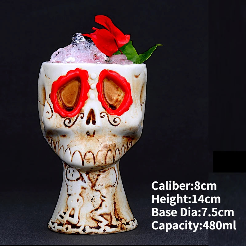 Ceramic Tiki Party Mugs