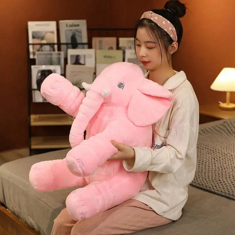 Animal Plush Elephant Pillow Pet – Soft Stuffed Pillow Toy for Kids XL (60cm)