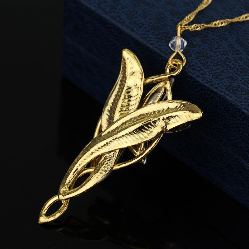 Hot Elves Princess Aragorn Arwen Evenstar The Lord Of The Twilight Star Pendant Alloy Necklace Gift For Fans Movie Jewelry - StarJam Gifts